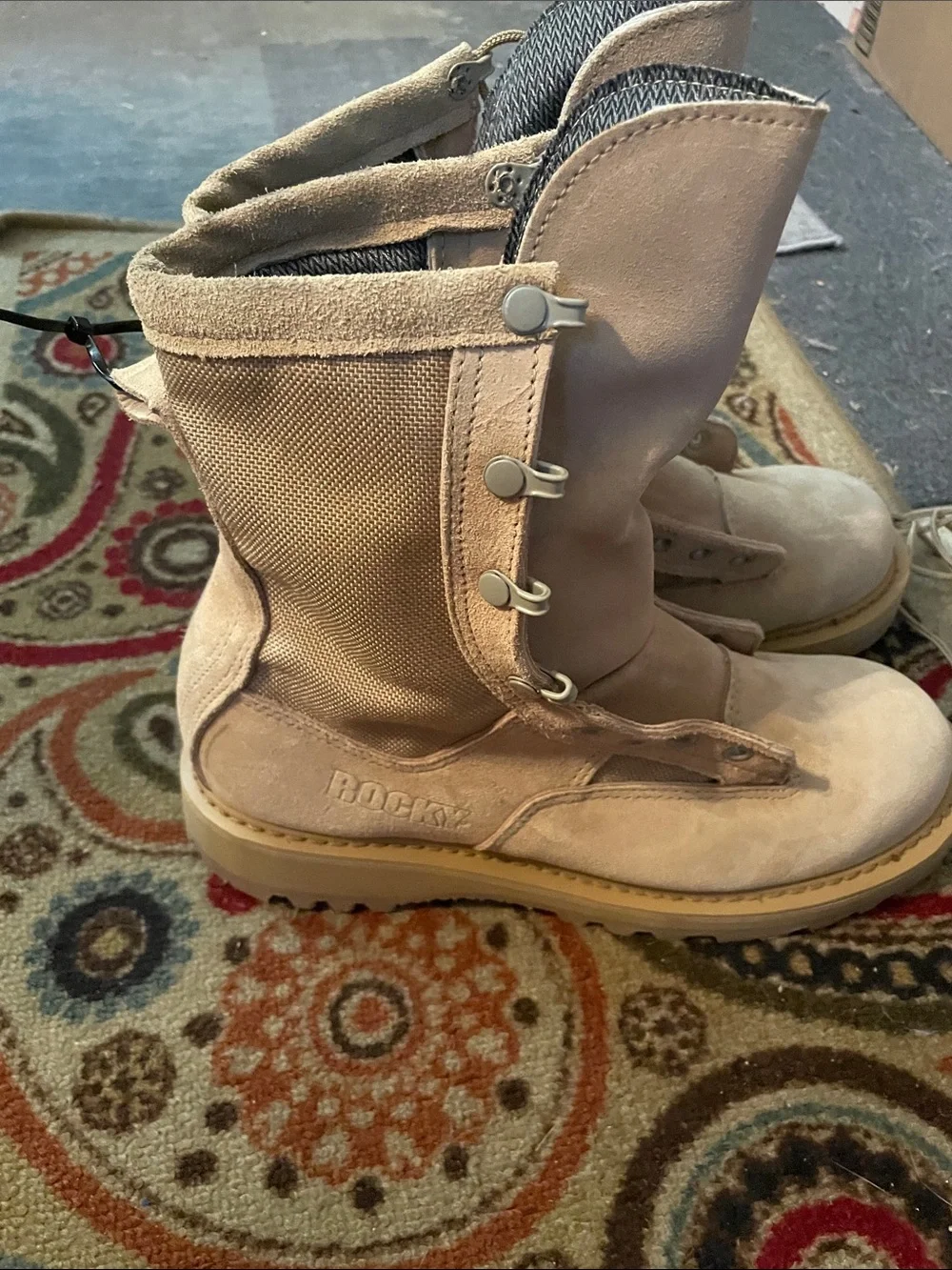 Army Combat Boots.